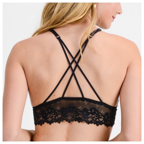 NEW! “BETTEY” BLACK LACE BRALETTE - Picture 2 of 4